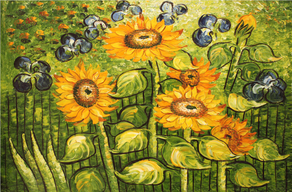 1019x670 China Famous Flower Paintings, China Famous Flower Paintings - Famous Flower Painting