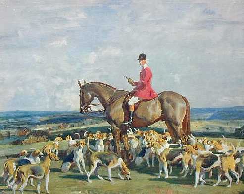 493x392 Political And Environmental History Of Terriers - Famous Fox Hunt Painting