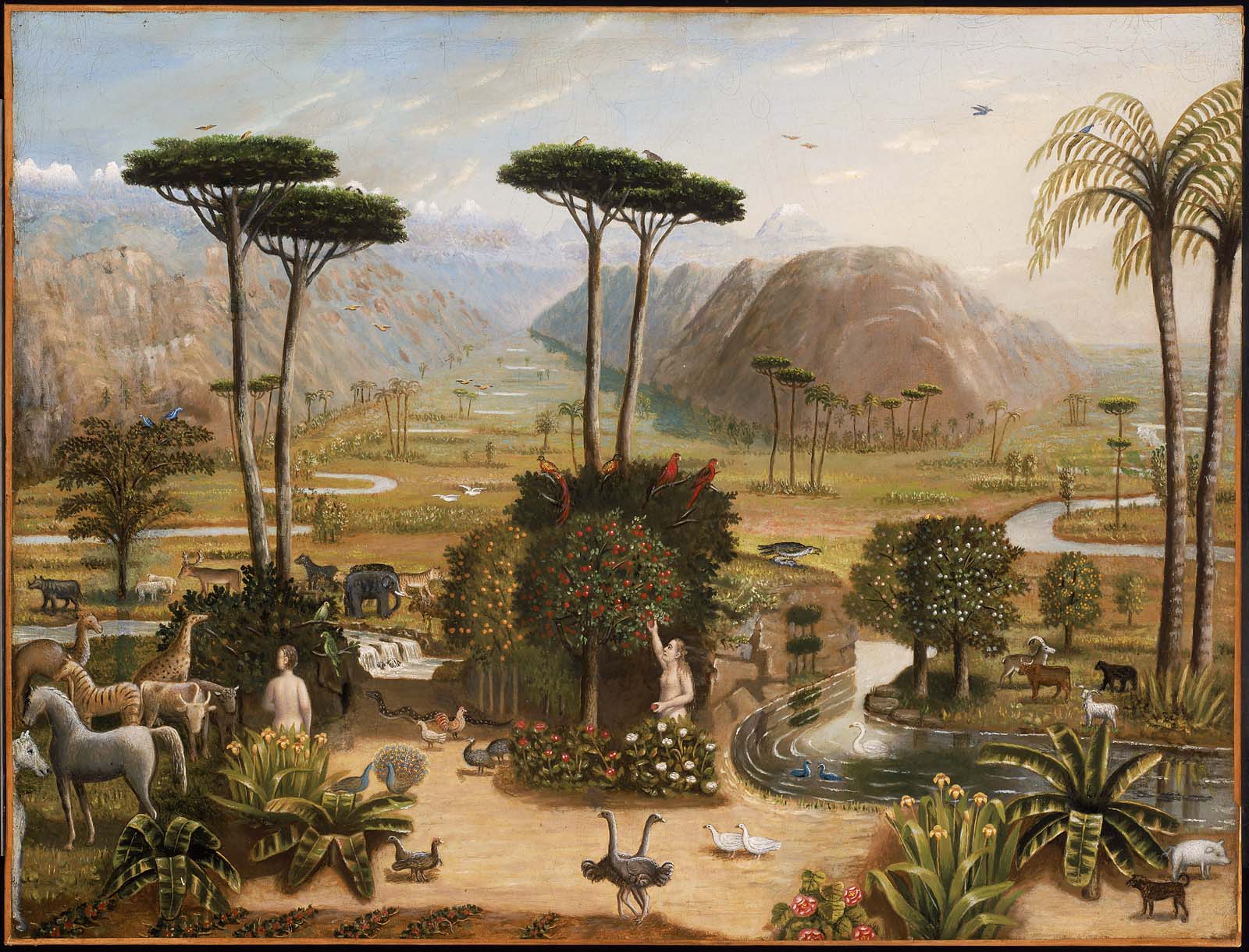 Famous Garden Of Eden Painting at PaintingValley.com | Explore