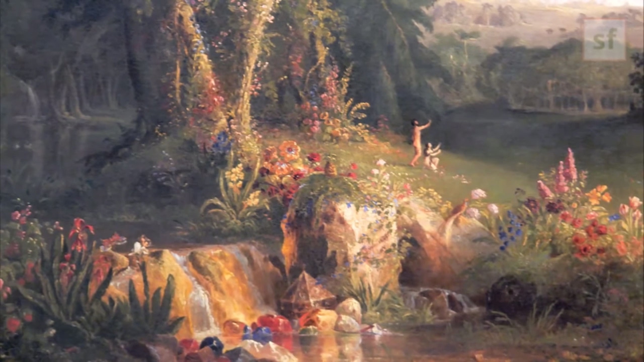 1280x720 The Meaning Of The Garden Of Eden Sampl Short Clips - Famous Garden Of Eden Painting