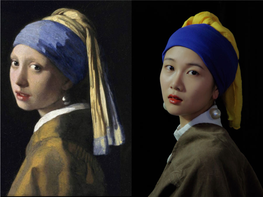 900x673 Yunnan Students Imitate Geisha And Famous Paintings - Famous Geisha Painting