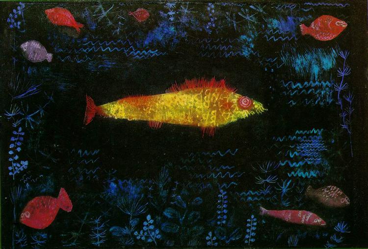 750x509 The Goldfish, 1925 - Famous Goldfish Painting