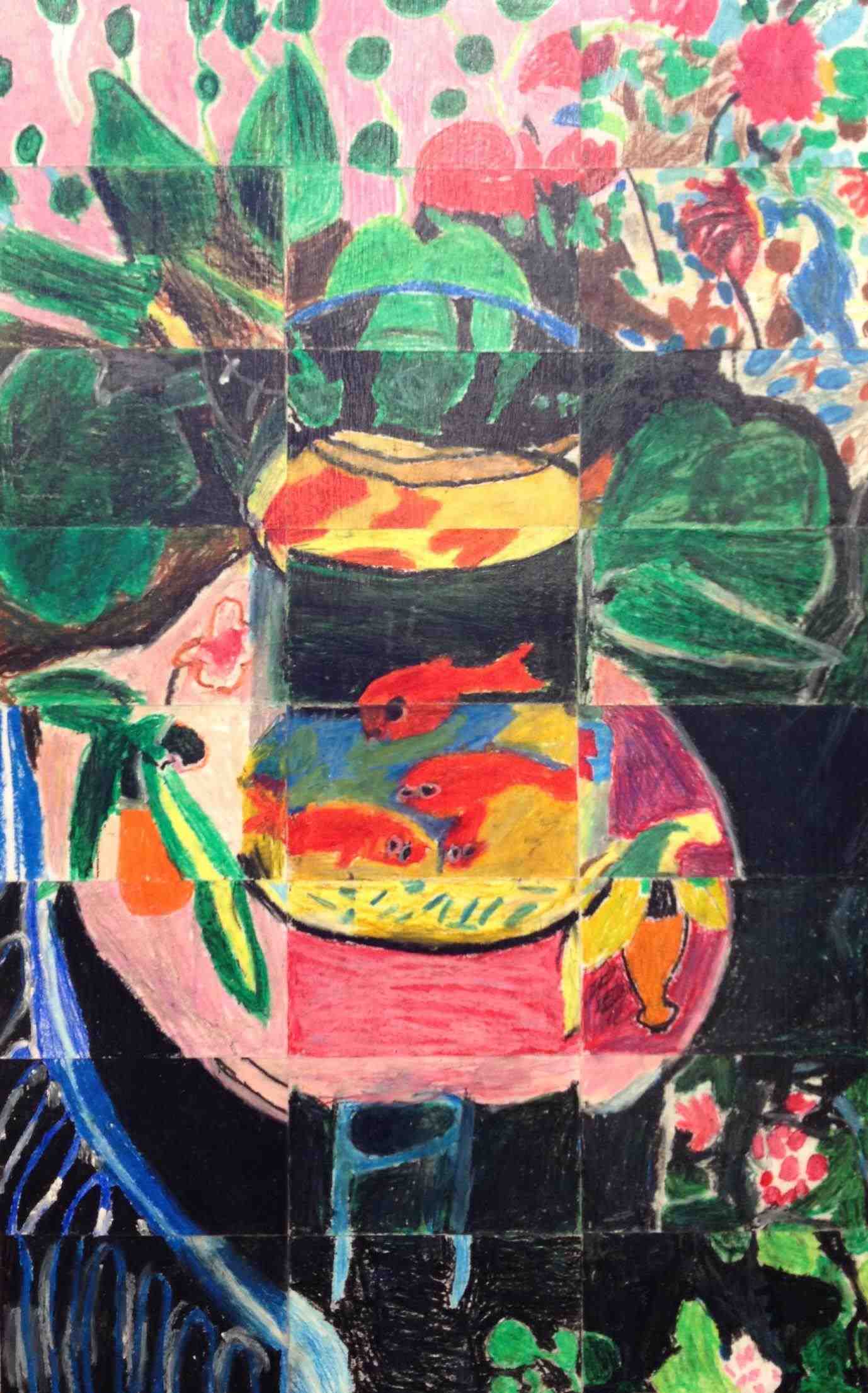 1378x2210 Famous Goldfish Painting Cenornetclub - Famous Goldfish Painting