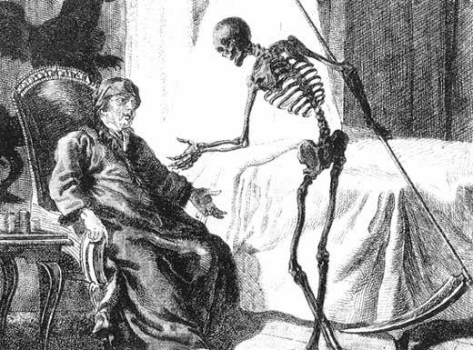 520x385 Death (Personification) - Famous Grim Reaper Painting
