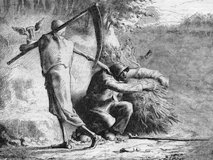 300x225 Just In Time For Halloween! Vintetch By 5 Life Media - Famous Grim Reaper Painting