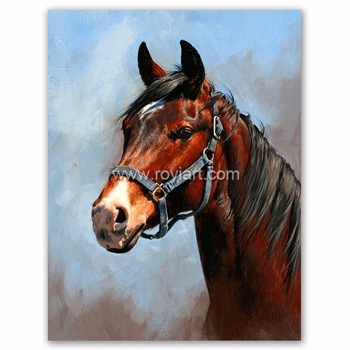 350x350 Home Decor High Quality Famous Horse Animal Oil Painting On Canvas - Famous Horse Painting