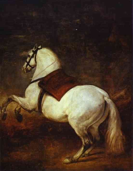 552x709 Famous Art Work Amp Drawing By Diego Velazquez - Famous Horse Painting