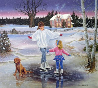 Famous Ice Skating Painting