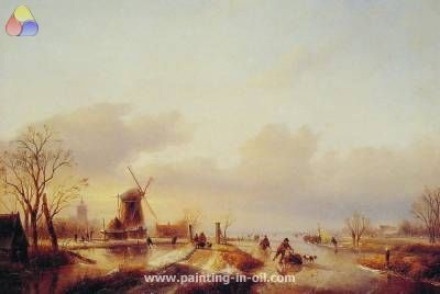 400x268 Winter Ice Skating Famous Oil Paintings Oil - Famous Ice Skating Painting