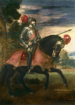 288x400 Titian Paintings And Portraits The Masterpiece Cards - Famous Knight Painting