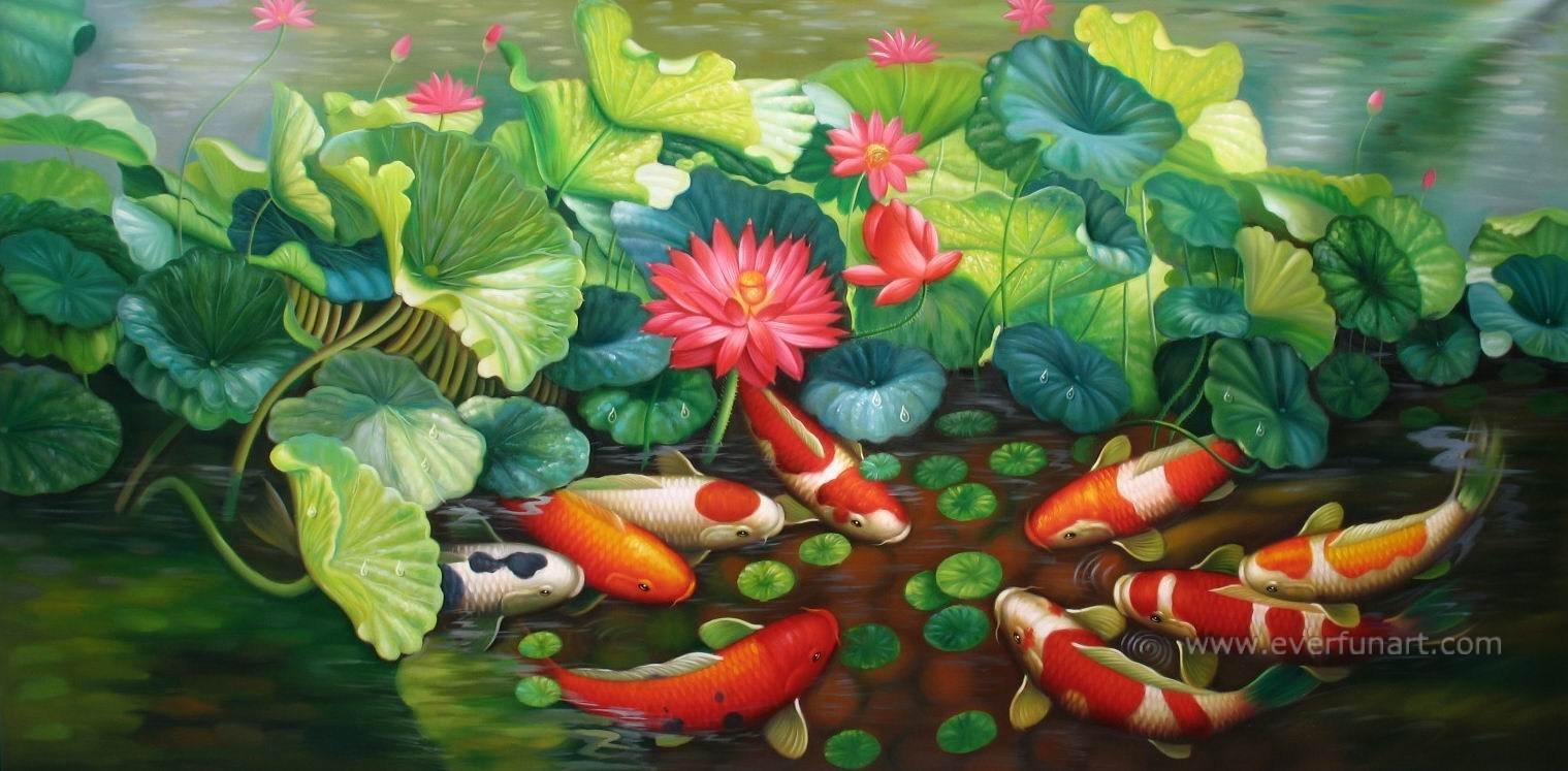 Famous Koi Fish Painting At Paintingvalley.com 