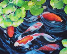 236x188 Beautiful Oriental Art Inspire Your Home Renovation! Koi Fish - Famous Koi Painting