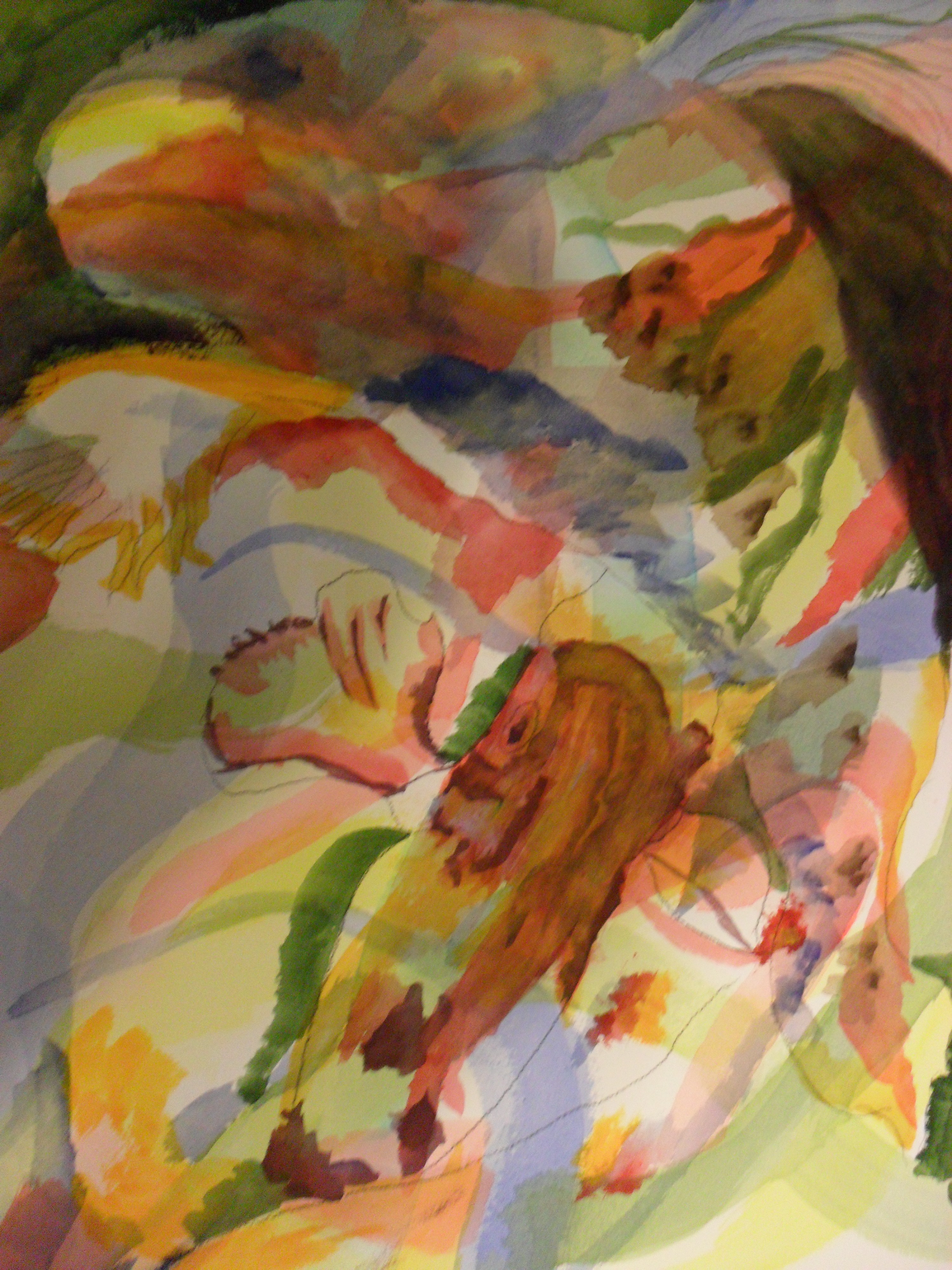 3000x4000 Red Fish In The Koi Pond - Famous Koi Painting