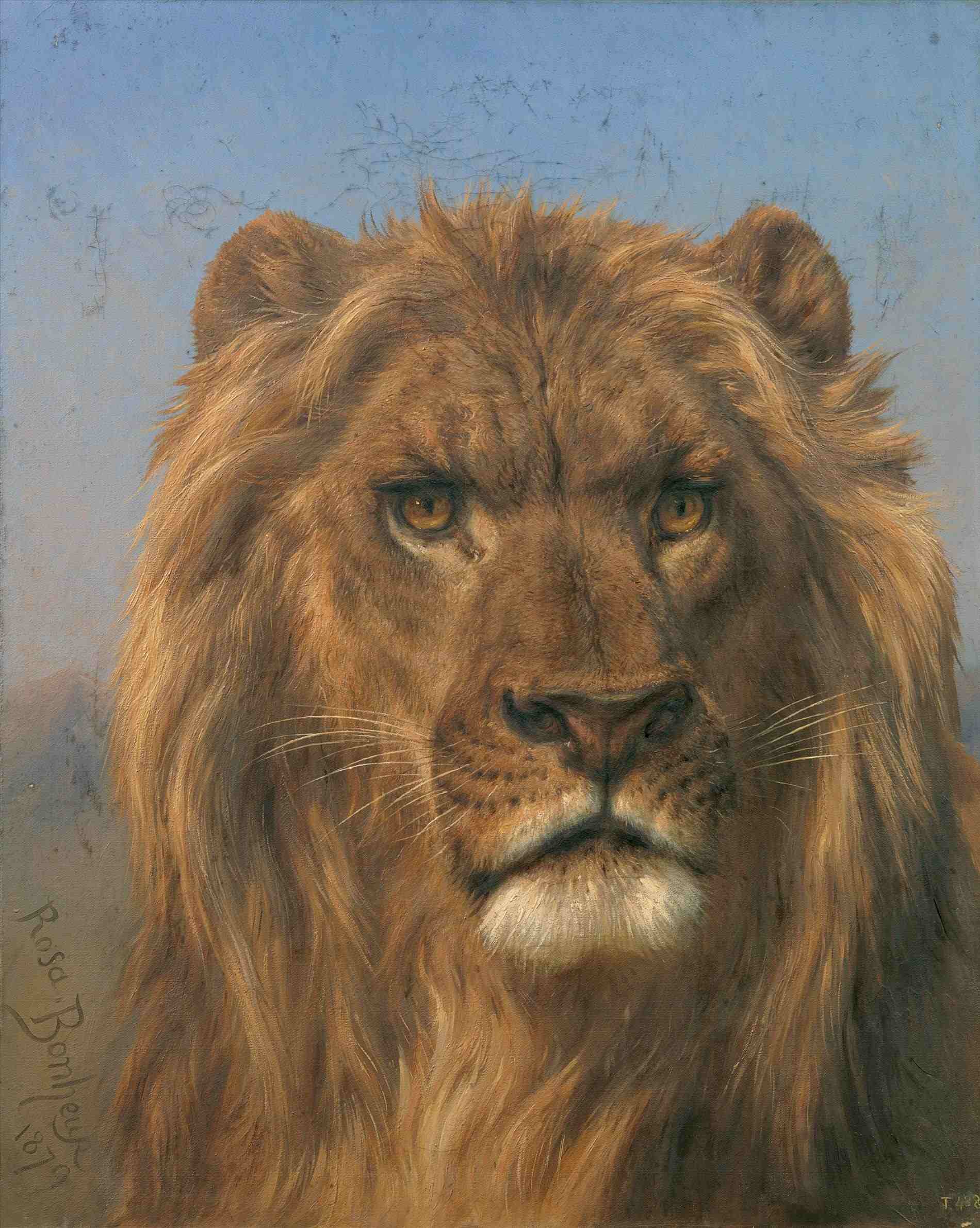 Famous Lion Painting At PaintingValley.com | Explore Collection Of ...