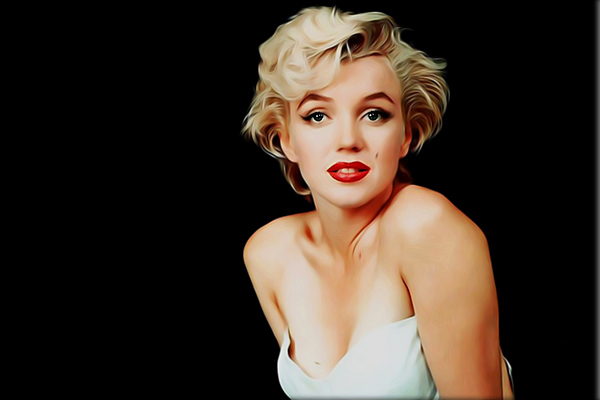 600x400 Painting - Famous Marilyn Monroe Painting