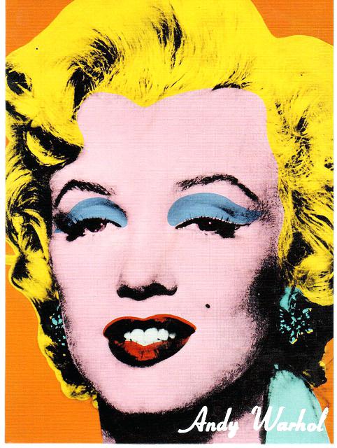 482x640 4 Up Andy Warhol Marilyn Monroe Prints Canvas Playcompass - Famous Marilyn Monroe Painting