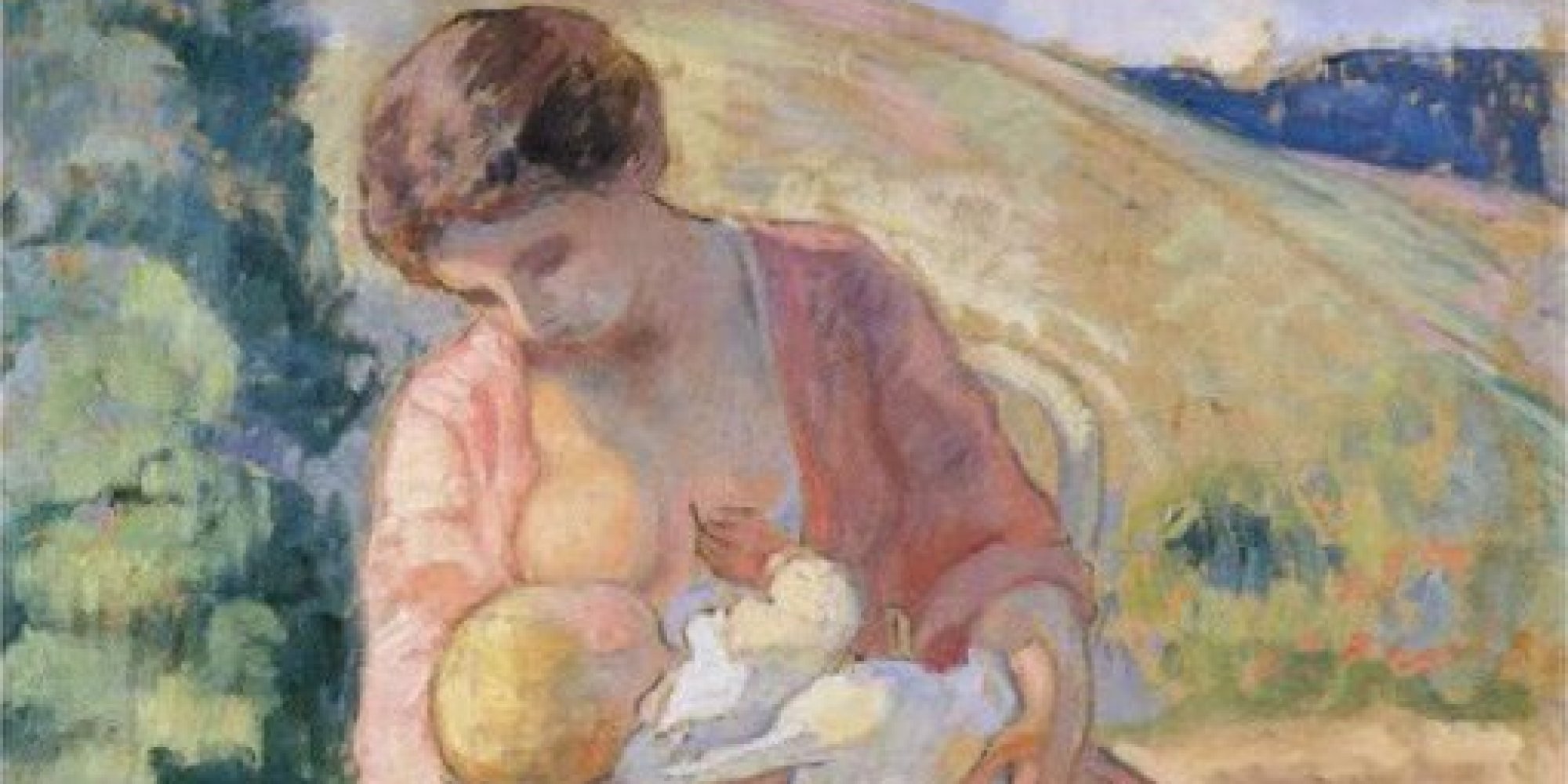 2000x1000 19 Works Of Art That Show Breastfeeding Has Always Been Beautiful - Famous Motherhood Painting