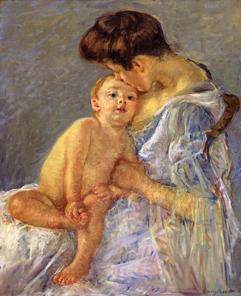 489x600 Motherhood, C.1906 - Famous Motherhood Painting
