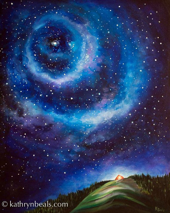 Famous Night Sky Painting at Explore