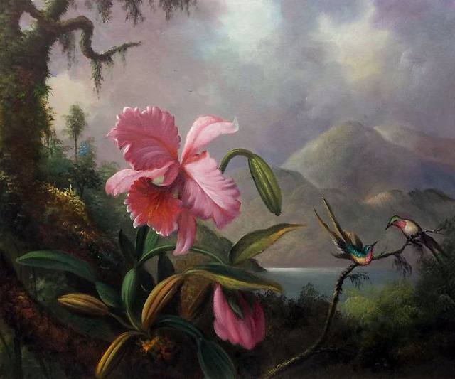 Famous Orchid Painting at PaintingValley.com | Explore collection of ...