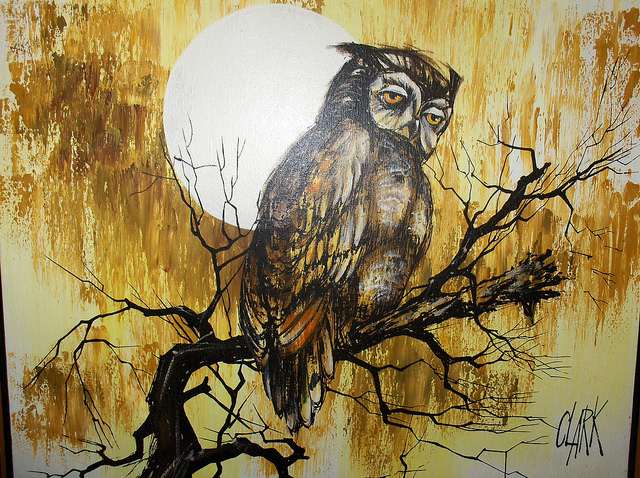 640x478 Owl Painting Clark Hpim Sharing 248762 - Famous Owl Painting