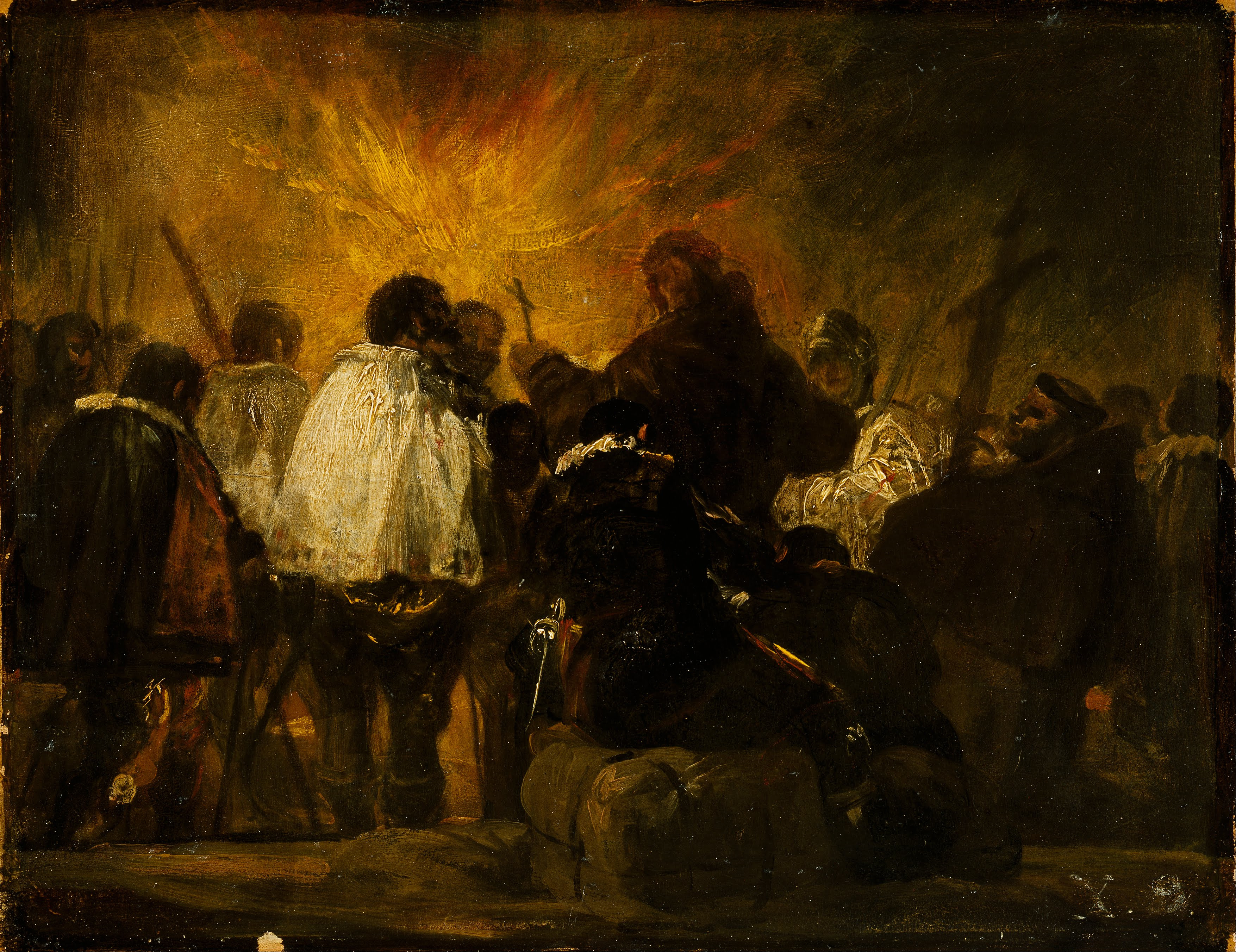 3510x2703 Filefrancisco Goya - Famous Painting Bar Scene