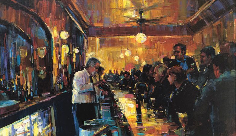 783x450 Michael Flohr - Famous Painting Bar Scene