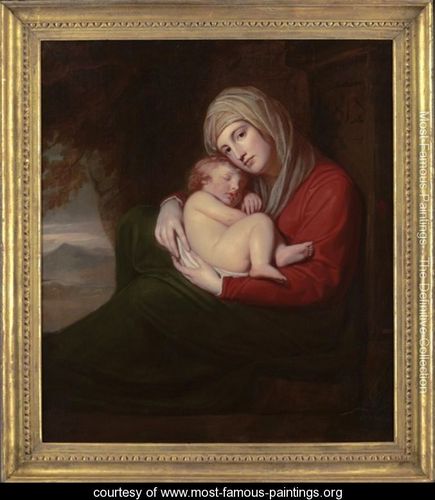 435x500 Showrooma Mother And Child, 1771 - Famous Painting Of Mother And Child