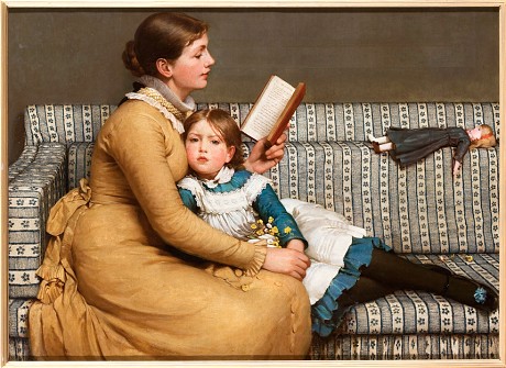 460x335 Famous Artists' Moving Portraits Of Their Children - Famous Painting Of Mother And Daughter