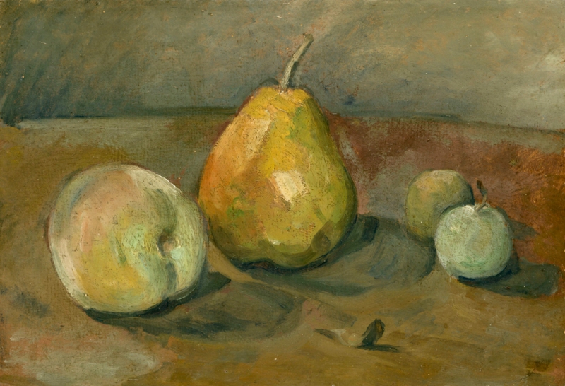 800x546 Still Life, Pears And Green Apples De L'Orangerie - Famous Painting Of Pears