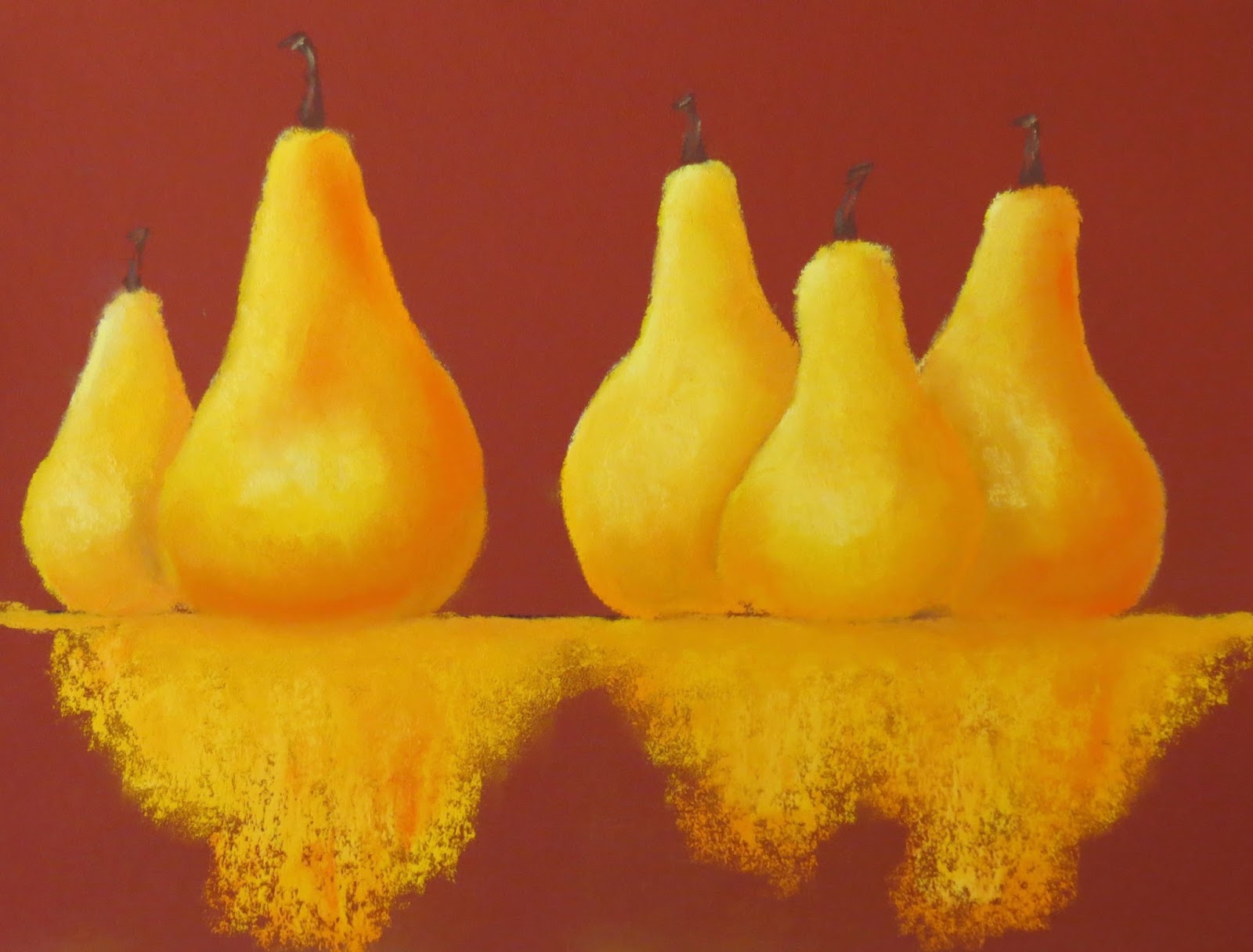 1600x1216 World Famous Pear Painter Ronald Pircio Pears No 383 - Famous Painting Of Pears