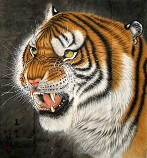 297x320 Page 2 Famous Amp Potential Tiger Chinese Painting Artists, Painters - Famous Painting Of Tigers