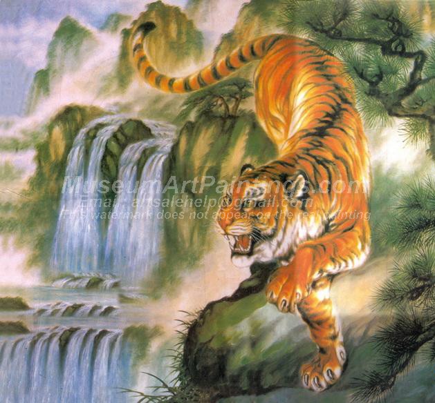 629x584 Tiger,famous Tiger Paintings For Sale - Famous Painting Of Tigers