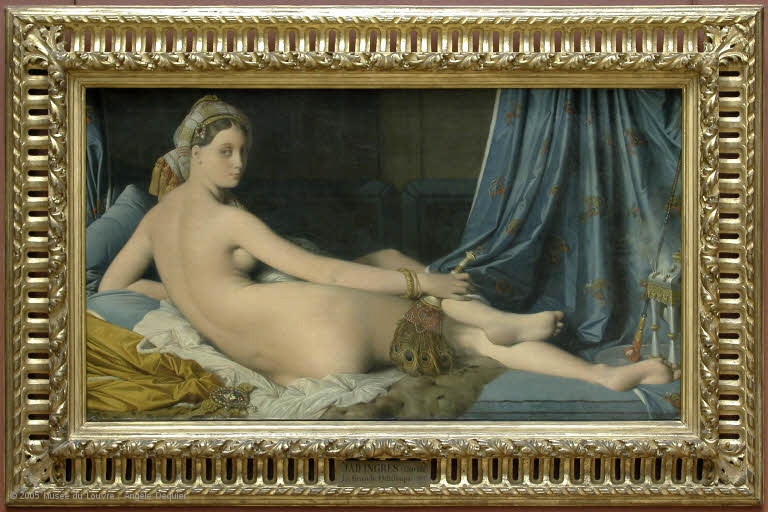 768x512 Une Odalisque Louvre Museum Paris - Famous Painting Of Woman Lying Down