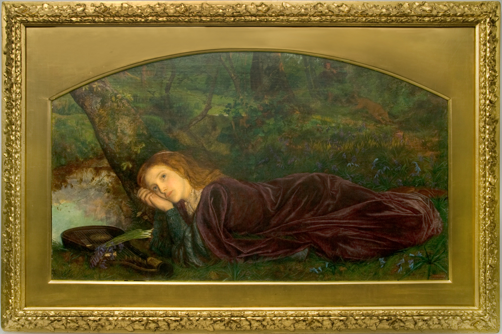 1000x667 Britain's Best Places To See Pre Raphaelite Collections And Art - Famous Painting Of Woman Lying Down