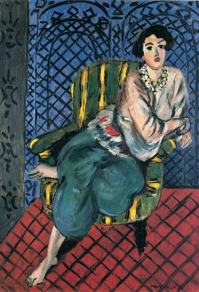653x960 923 Best Images On Henri Matisse, Matisse - Famous Painting Of Woman Sitting In Chair