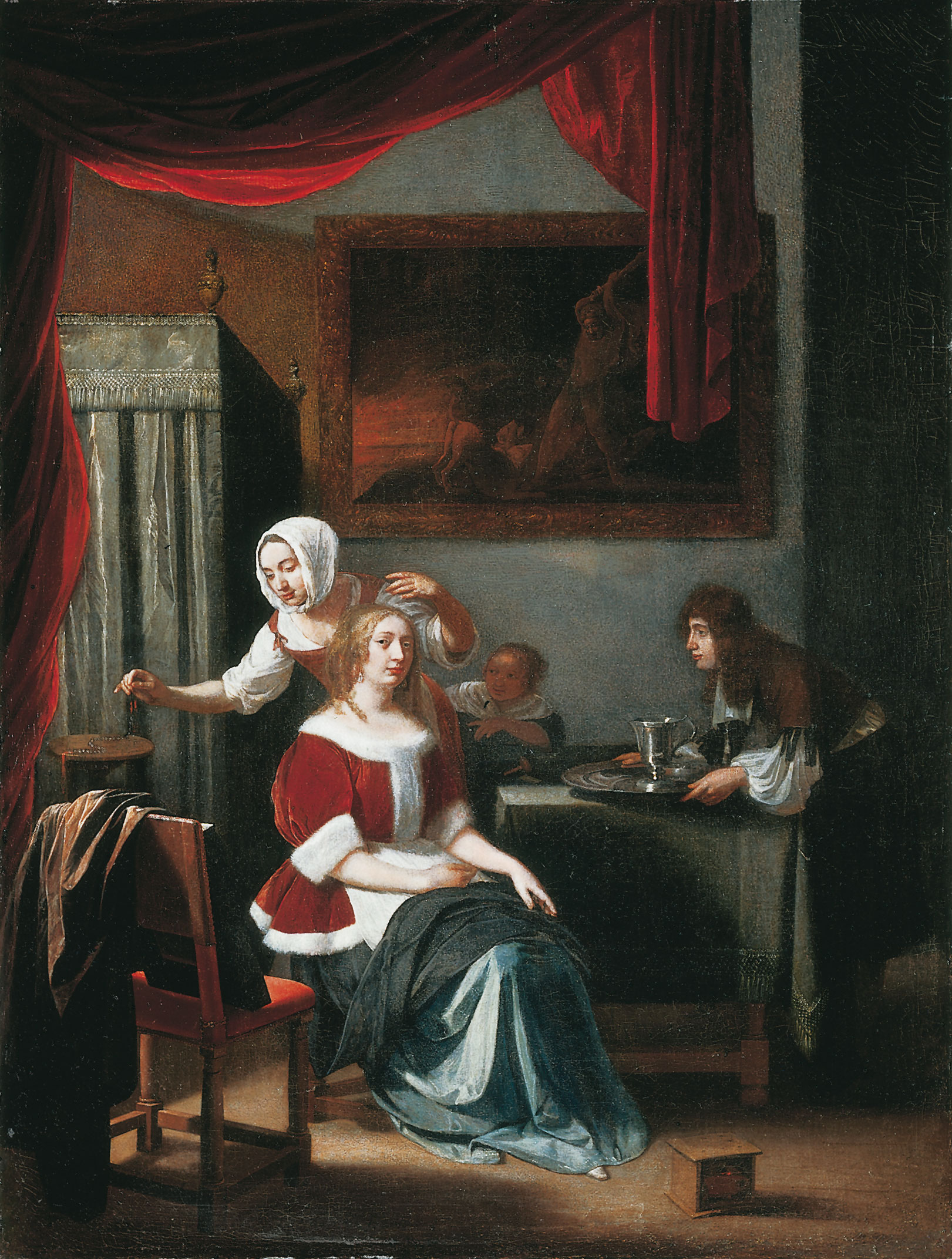 1621x2144 Tulip Fever The Painting Behind The Movie Christie'S - Famous Painting Of Woman Sitting In Chair