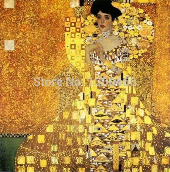 560x568 Handmade Abstract Gustav Klimt Famous Paintings Beautiful Women - Famous Painting Of Women