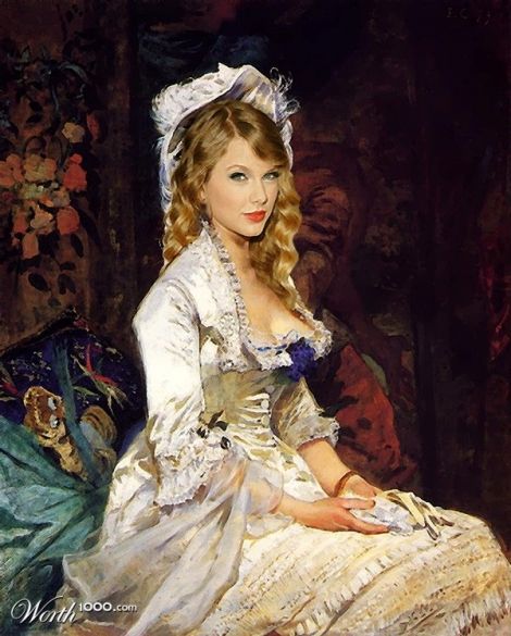 470x585 Modern Celebrities In Famous Paintings Lawlz! - Famous Painting Of Women