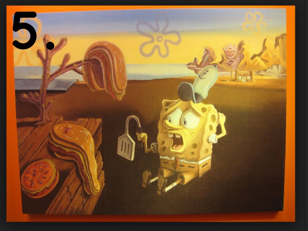 1024x768 Famous Paintings Parody By Nicholas Johnstone - Famous Painting Parodies