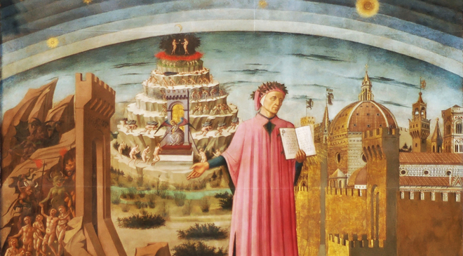 660x365 The Love That Moves The Sun And The Stars The Wire - Famous Painting With Moon And Stars