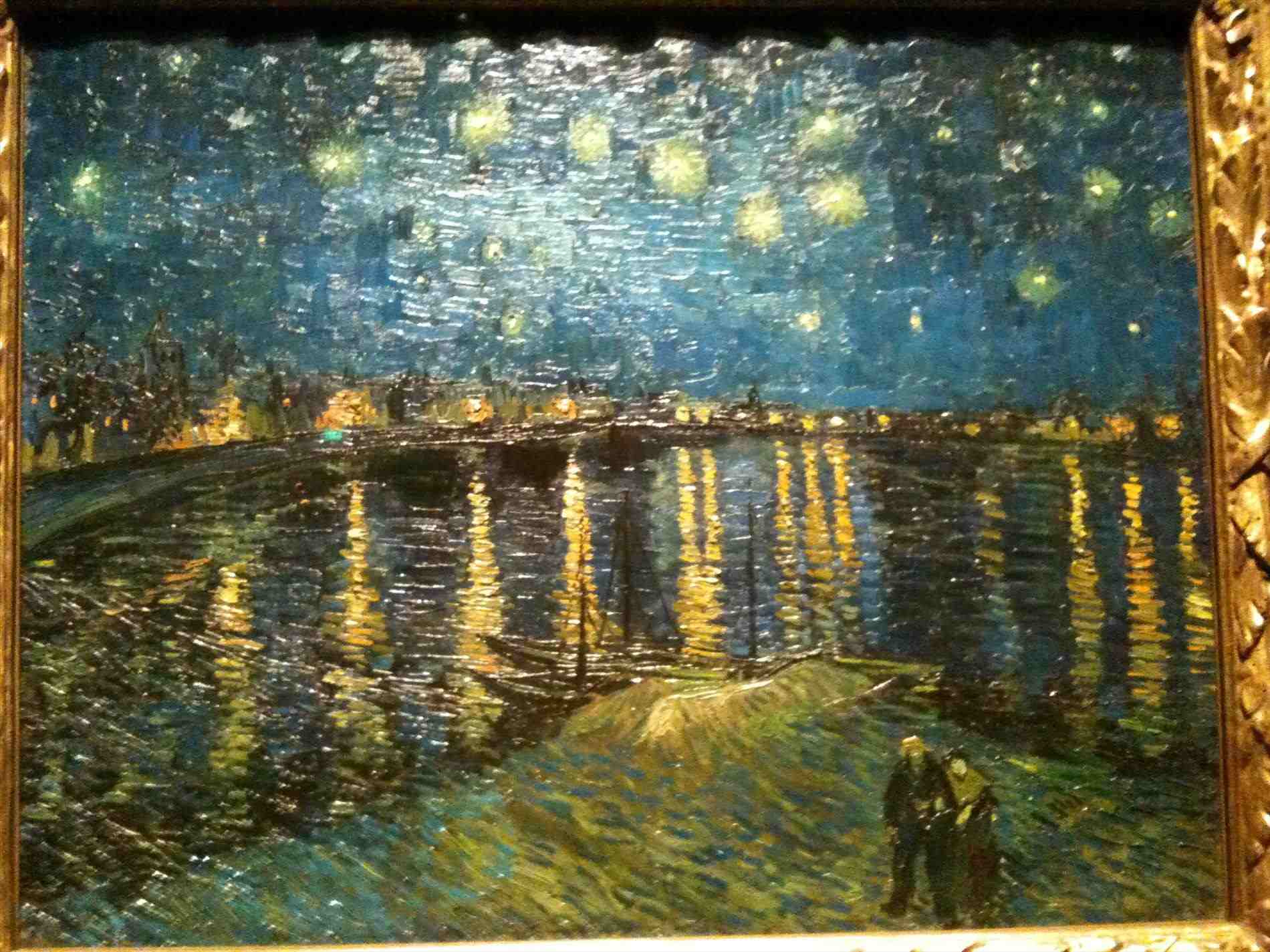 1900x1425 Dream Famous Painting With Moon And Stars And Reality Jlus - Famous Painting With Moon And Stars