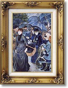 235x304 The Umbrellas By Renoir - Famous Painting With Umbrellas