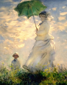 235x300 Woman With Umbrella Paintings Fine Art America - Famous Painting Woman With Umbrella