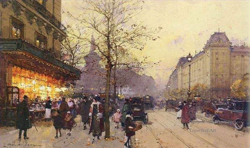 830x493 Gurney Journey Some Of My Favorite Gouache Masters - Famous Paris Street Scene Painting
