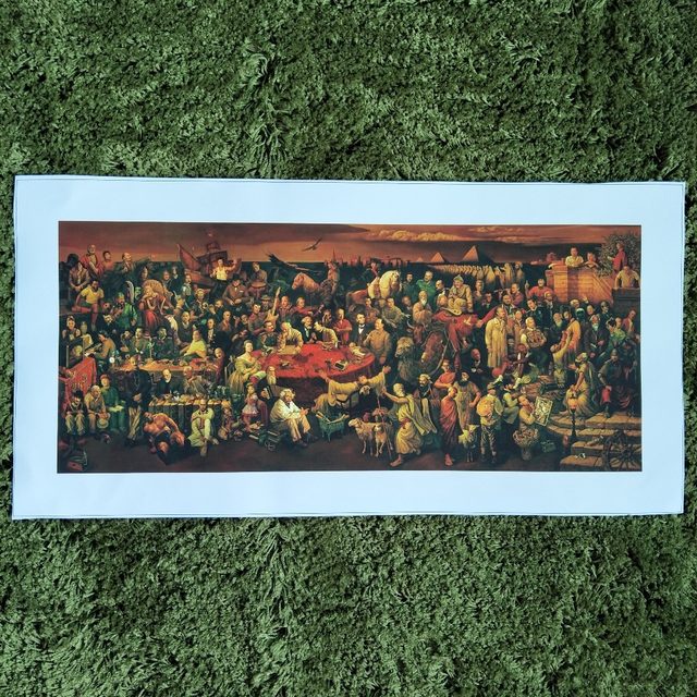 640x640 Online Shop Xdr486 Famous People Painting Discussing The Divine - Famous People Painting