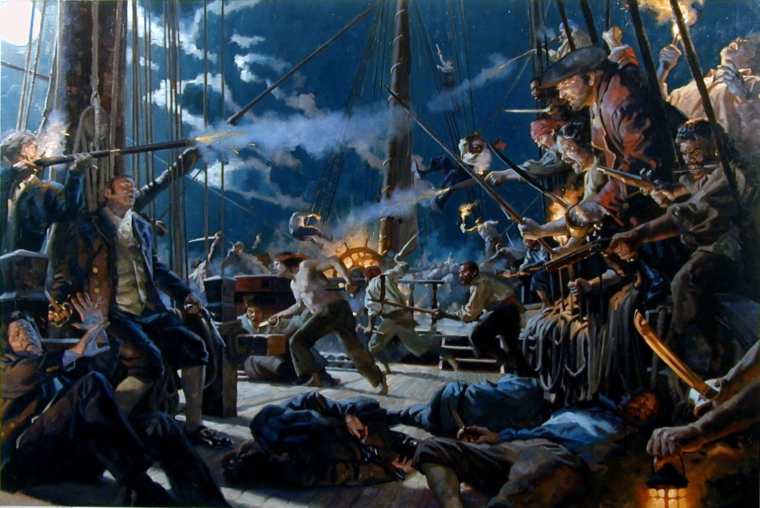 1511x1011 Famous Pirate Paintings Pirate Paintings For National Geographic - Famous Pirate Painting