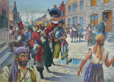 400x288 Historical Pirate Paintings - Famous Pirate Painting