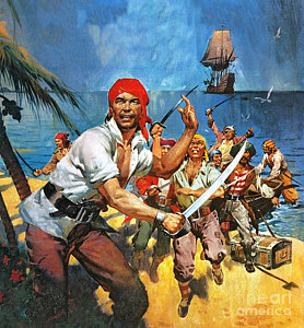 Famous Pirate Painting at PaintingValley.com | Explore collection of ...