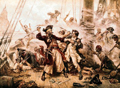 400x292 5 Famous Pirates Everyone Should Know The Art Of Manliness - Famous Pirate Painting